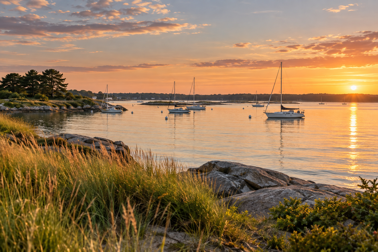 Massachusetts South Shore coastline