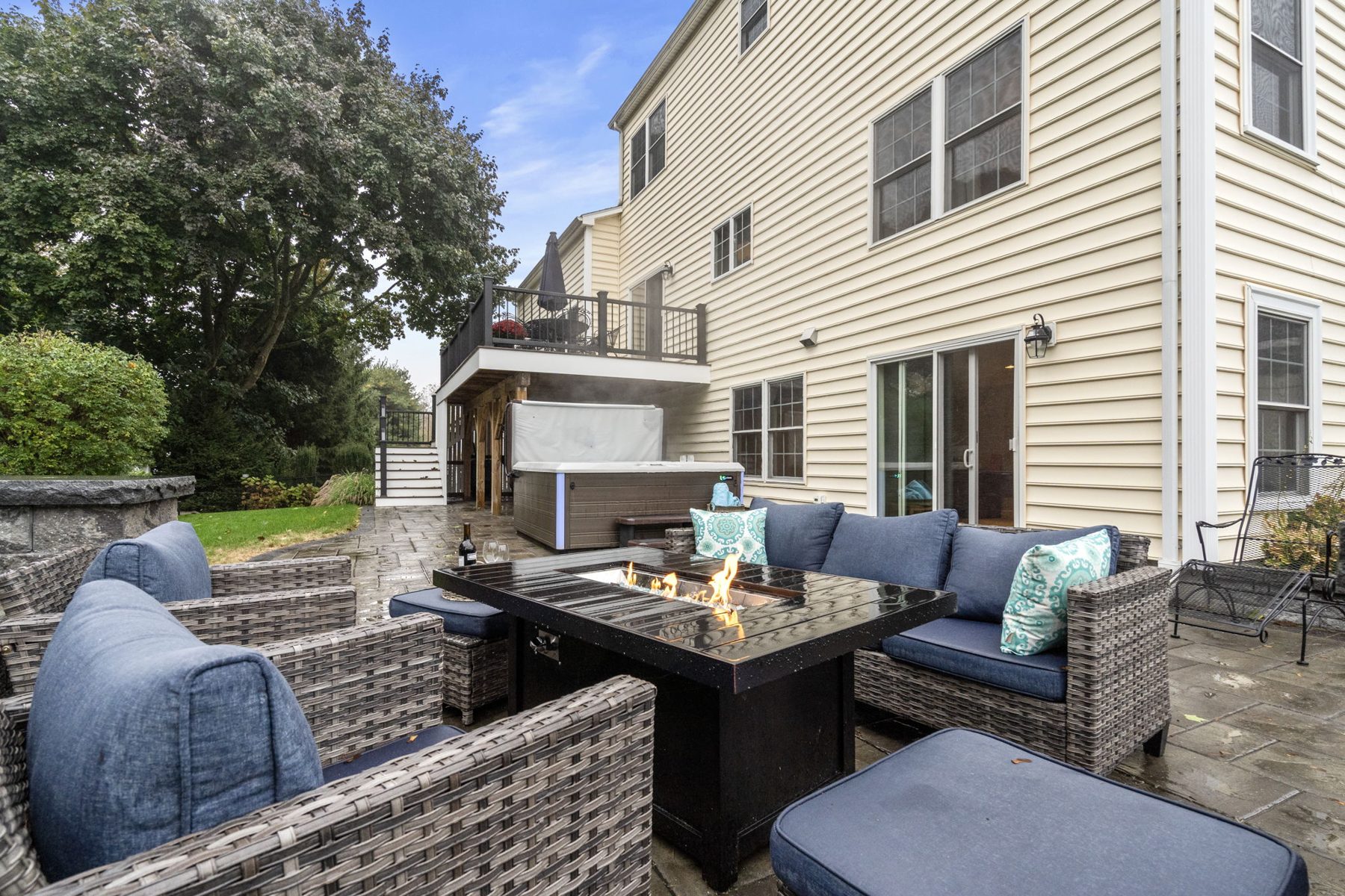2 Chapman Knoll in Canton — stone patio