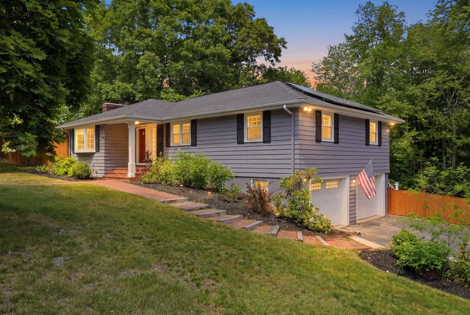 Boston-area home prepared for sale